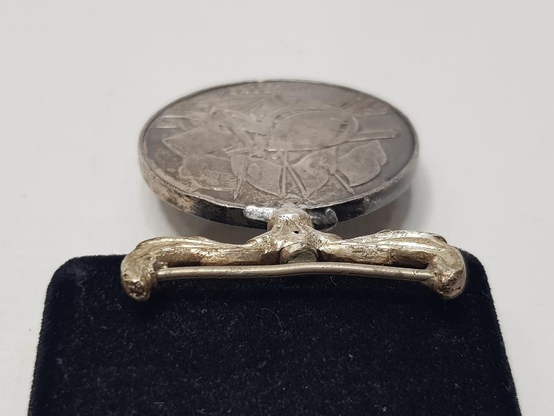 OSMANLI DÖNEMİ GÜMÜŞ KIRIM MADALYASI