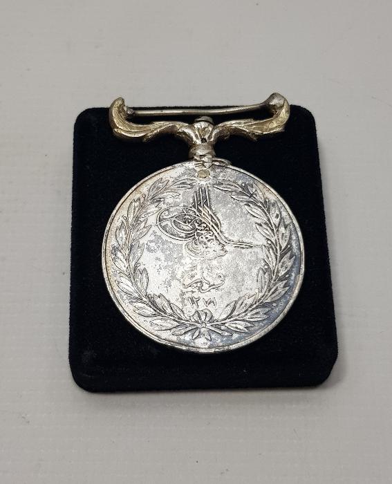 OSMANLI DÖNEMİ GÜMÜŞ KIRIM MADALYASI