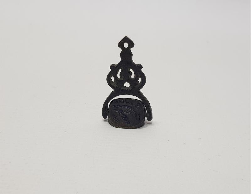 OSMANLI DÖNEMİ HAKKAK PARAFLI DÖNERLİ MÜHÜR