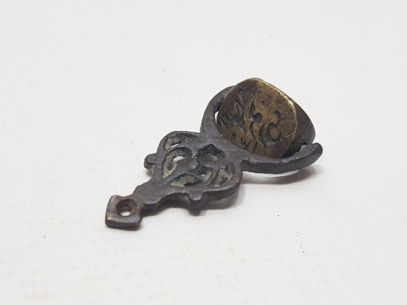 OSMANLI DÖNEMİ HAKKAK PARAFLI DÖNERLİ MÜHÜR