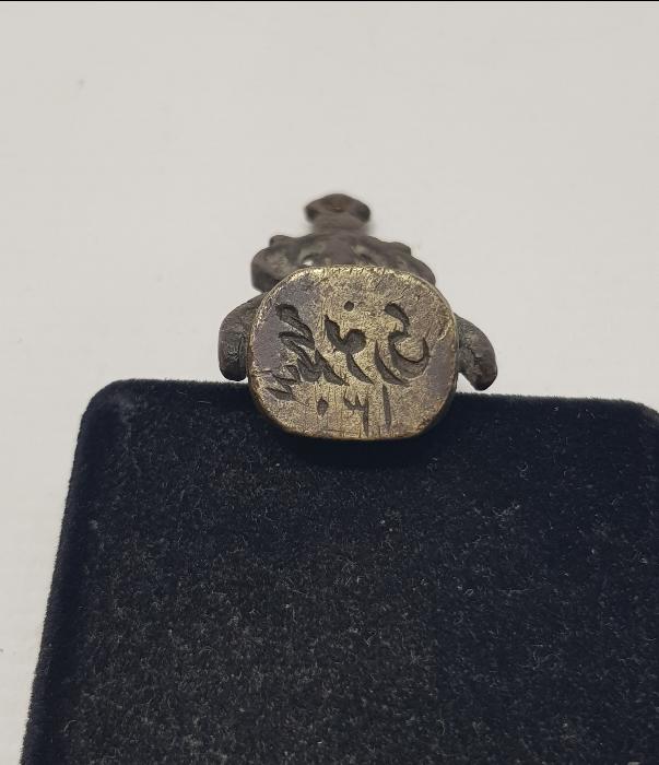 OSMANLI DÖNEMİ HAKKAK PARAFLI DÖNERLİ MÜHÜR