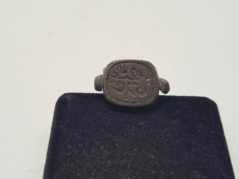 OSMANLI DÖNEMİ HAKKAK PARAFLI DÖNERLİ MÜHÜR