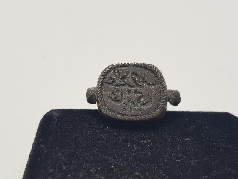 OSMANLI DÖNEMİ HAKKAK PARAFLI DÖNERLİ MÜHÜR