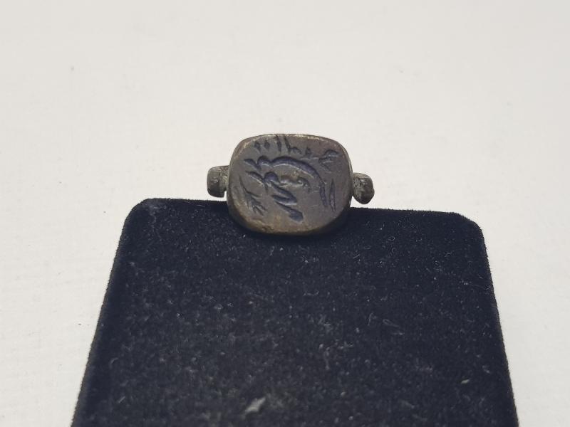 OSMANLI DÖNEMİ HAKKAK PARAFLI DÖNERLİ MÜHÜR