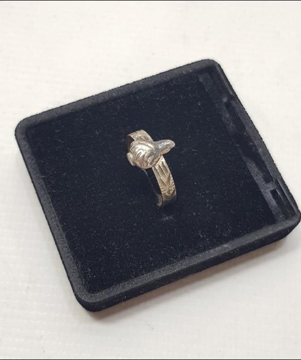 OSMANLI DÖNEMİ TEKKE İŞİ SİKKE FORMLU GÜMÜŞ DERVİŞ YÜZÜĞÜ