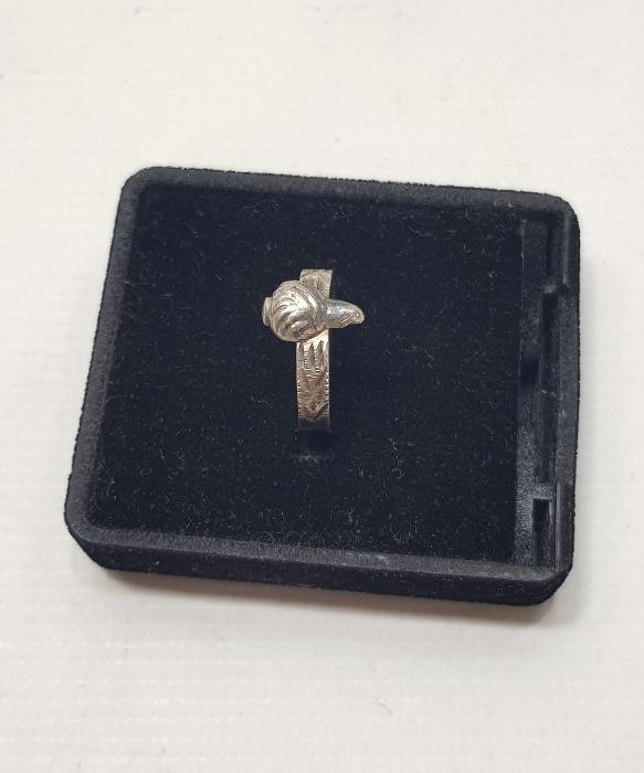 OSMANLI DÖNEMİ TEKKE İŞİ SİKKE FORMLU GÜMÜŞ DERVİŞ YÜZÜĞÜ