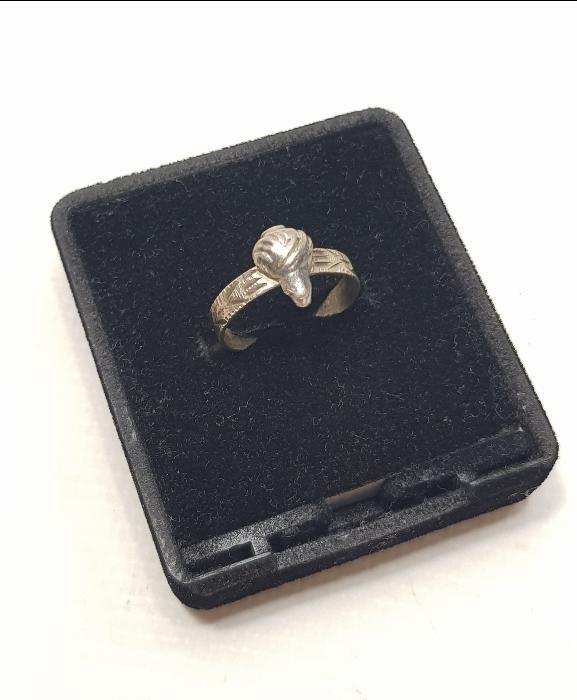 OSMANLI DÖNEMİ TEKKE İŞİ SİKKE FORMLU GÜMÜŞ DERVİŞ YÜZÜĞÜ