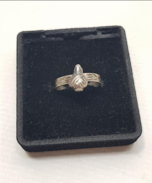 OSMANLI DÖNEMİ TEKKE İŞİ SİKKE FORMLU GÜMÜŞ DERVİŞ YÜZÜĞÜ