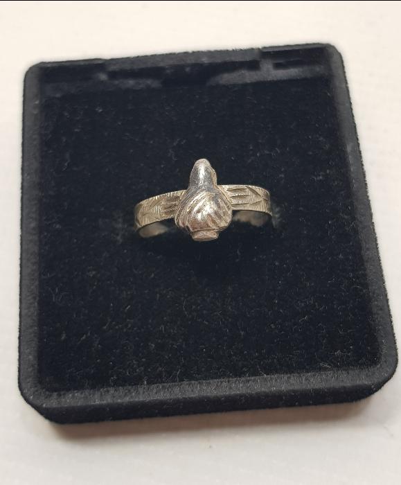 OSMANLI DÖNEMİ TEKKE İŞİ SİKKE FORMLU GÜMÜŞ DERVİŞ YÜZÜĞÜ