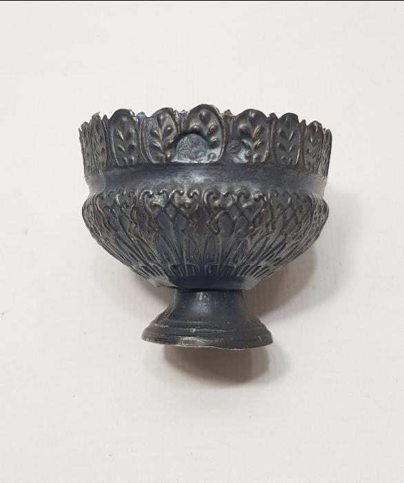 OSMANLI TUĞRALI VE SAH DAMGALI GÜMÜŞ KAHVE FİNCANI ZARFI 