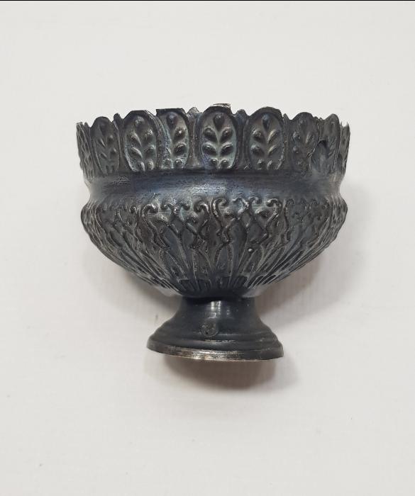 OSMANLI TUĞRALI VE SAH DAMGALI GÜMÜŞ KAHVE FİNCANI ZARFI 