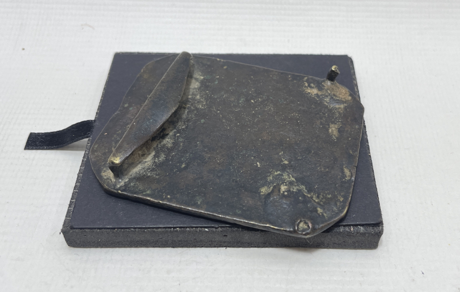 PADİŞAH'IN ÖZEL KORUMALARINA AİT ÇOK NADİR YENİÇERİ SOLAK KEMER TOKASI