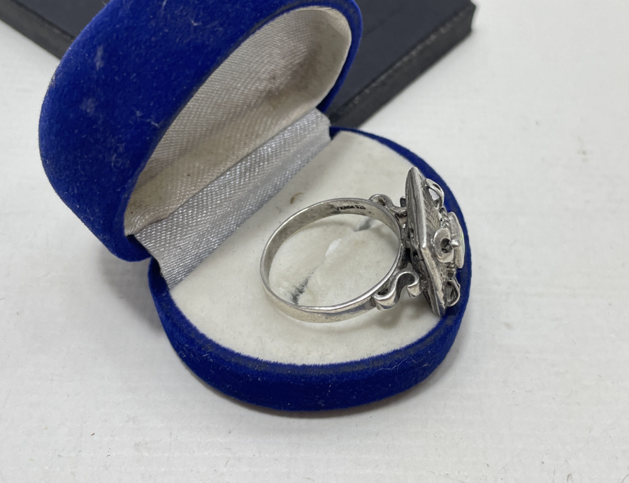 SEDEF TAŞLI GÜMÜŞ YÜZÜK