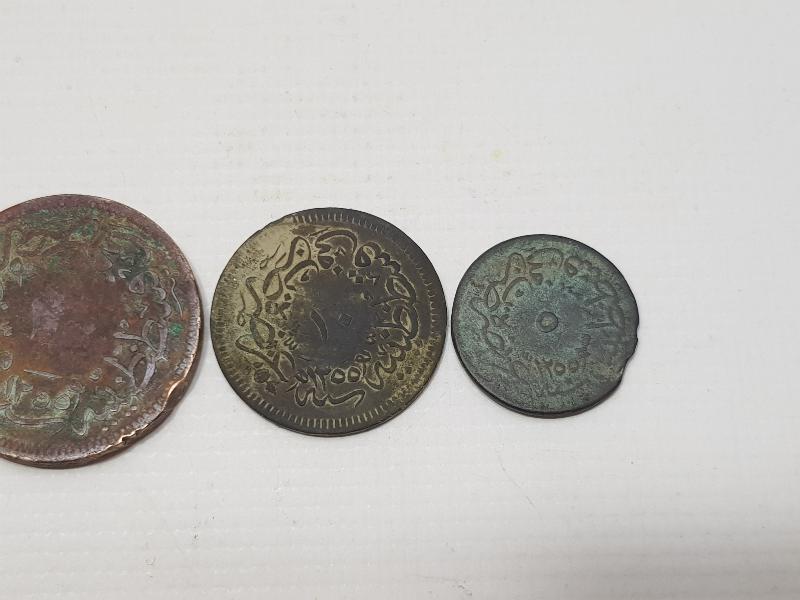 SULTAN ABDÜLMECİD HAN DÖNEMİ BAKIR 40-20-10-5 PARA TAKIMI
