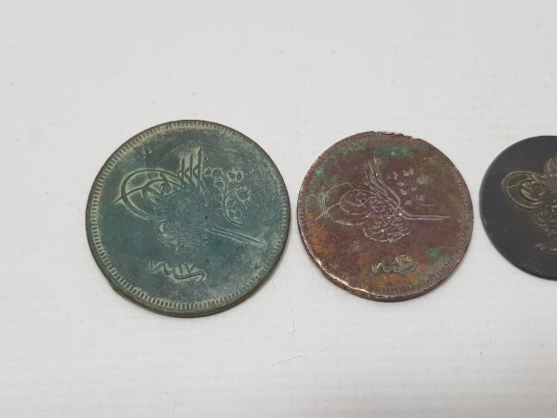 SULTAN ABDÜLMECİD HAN DÖNEMİ BAKIR 40-20-10-5 PARA TAKIMI