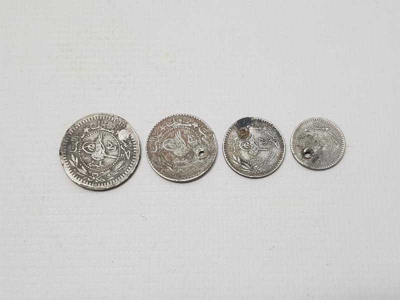 SULTAN MEHMET REŞAD HAN DÖNEMİ 40-20-10-5 PARA TAKIMI