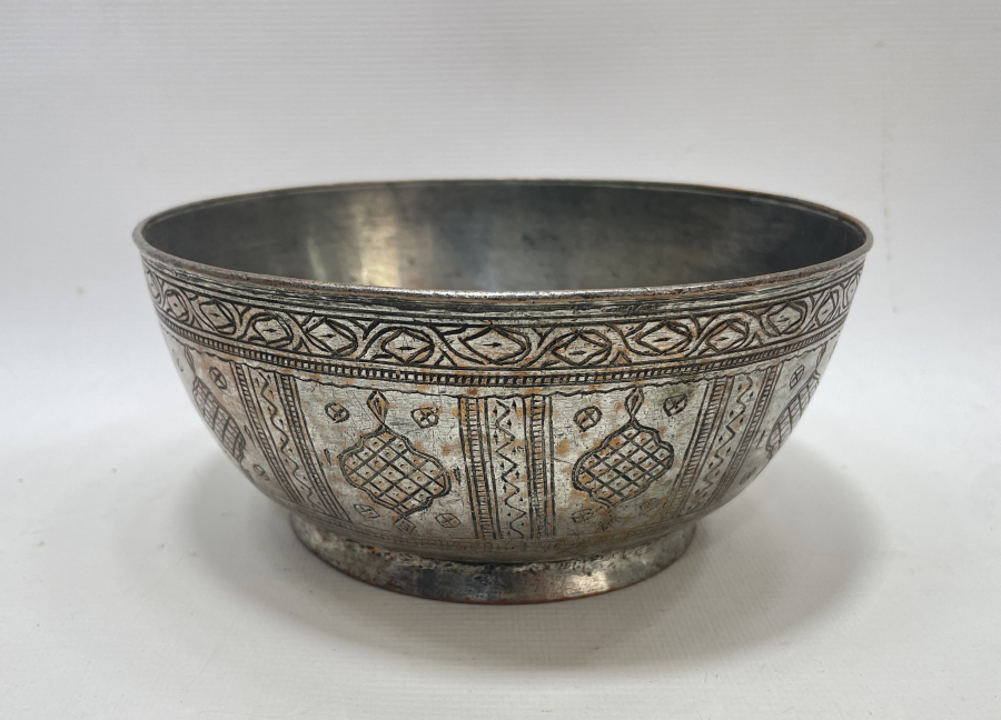 TAMAMI İŞLEMELİ OSMANLI DÖNEMİ HOŞAF KASESİ