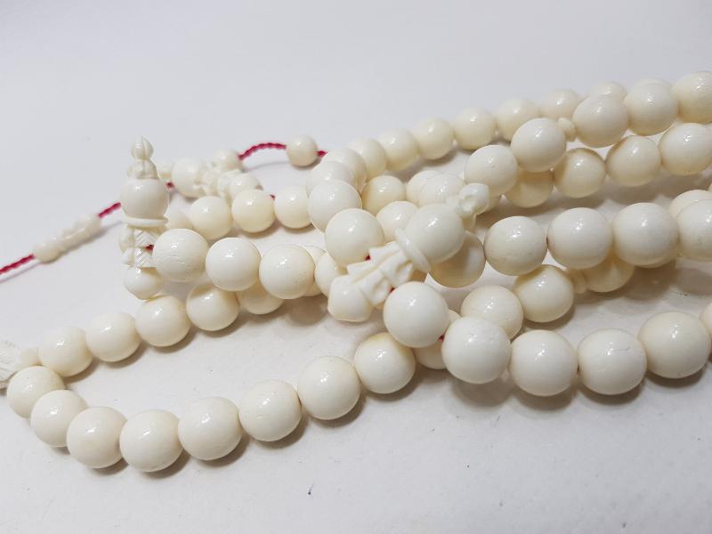 USTA SANATÇI İŞİ ÖZEL YAPIM 99'LUK MORS DİŞİ TESPİH