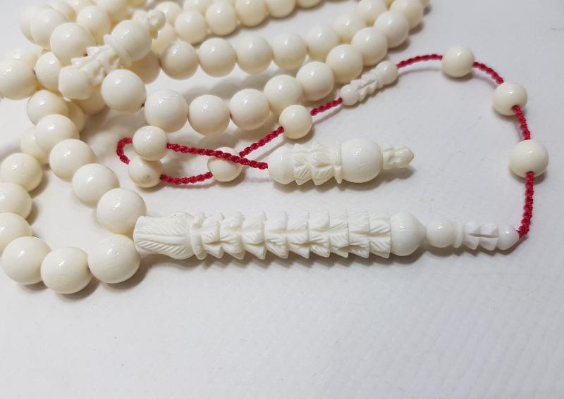 USTA SANATÇI İŞİ ÖZEL YAPIM 99'LUK MORS DİŞİ TESPİH