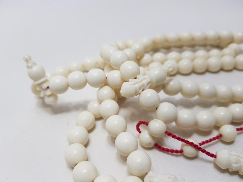 USTA SANATÇI İŞİ ÖZEL YAPIM 99'LUK MORS DİŞİ TESPİH