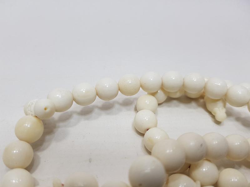 USTA SANATÇI İŞİ ÖZEL YAPIM 99'LUK MORS DİŞİ TESPİH