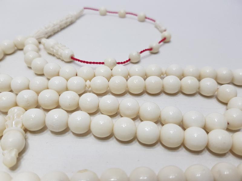 USTA SANATÇI İŞİ ÖZEL YAPIM 99'LUK MORS DİŞİ TESPİH