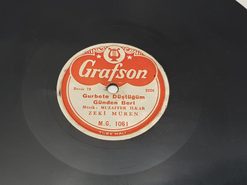 ZEKİ MÜREN TAŞ PLAK