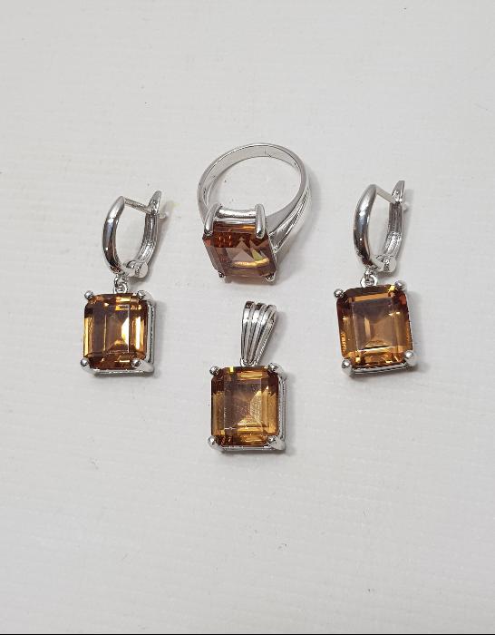 ZULTANİT TAŞLI GÜMÜŞ TAKI SETİ 