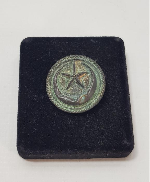 1. DÜNYA SAVAŞI DÖNEMİ AY YILDIZLI OSMANLI SUBAY DÜĞMESİ