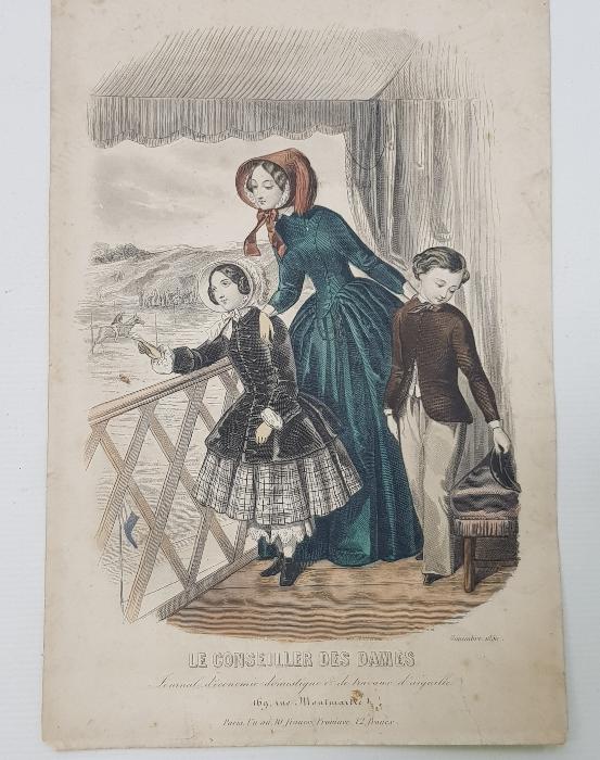 1850 TARİHLİ FRANSIZ GRAVÜR