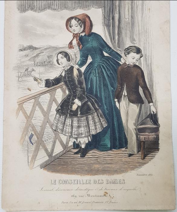 1850 TARİHLİ FRANSIZ GRAVÜR