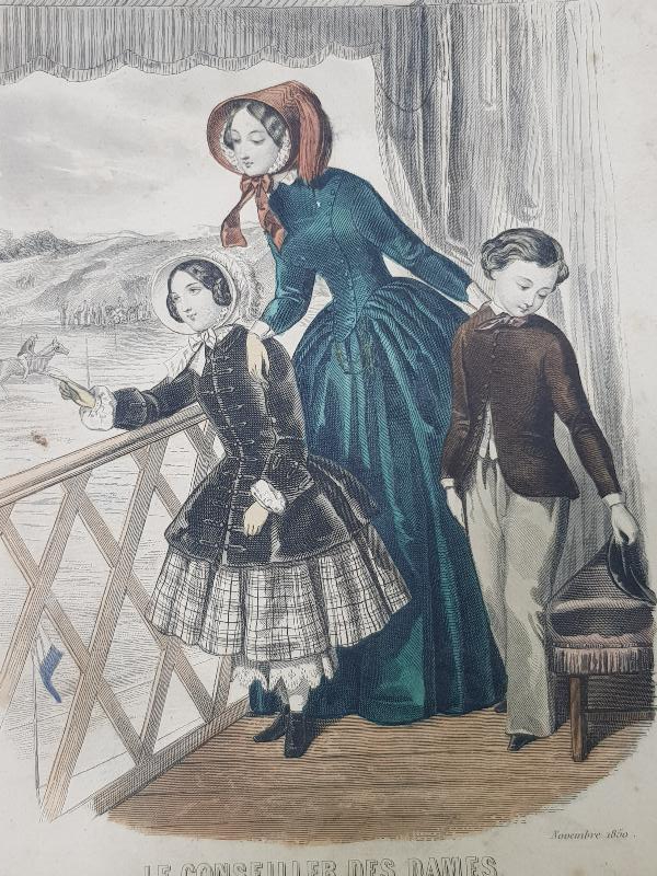 1850 TARİHLİ FRANSIZ GRAVÜR