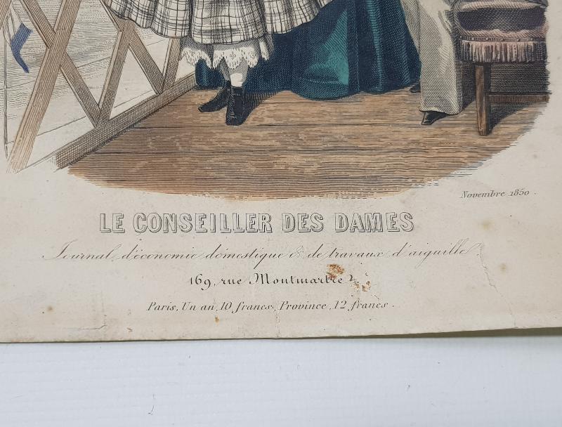 1850 TARİHLİ FRANSIZ GRAVÜR