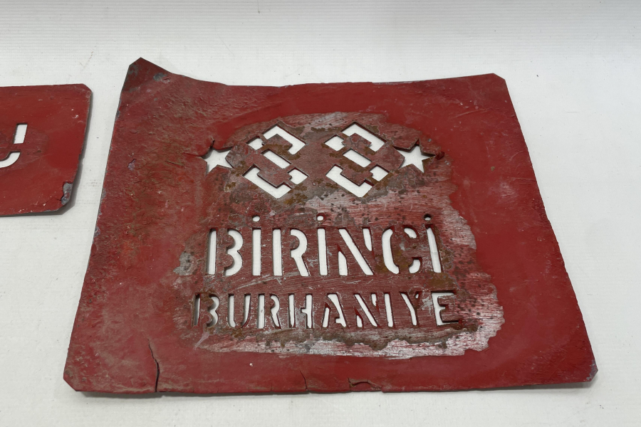 2 ADET EDREMİT YÖRESİ ÇUVAL ETİKET BASKISI