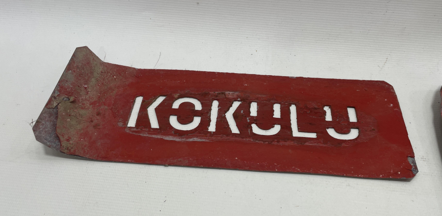 2 ADET EDREMİT YÖRESİ ÇUVAL ETİKET BASKISI