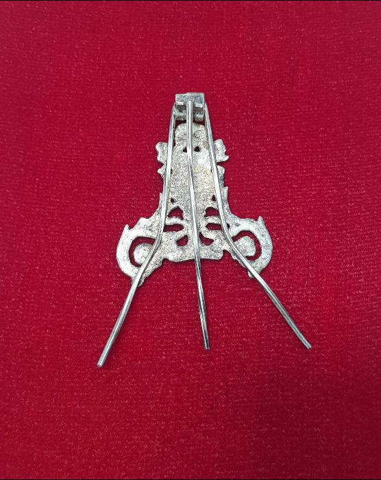 ANTİKA ART NOUVEAU ALPAKA RESİMLİK - KARTVİZİTLİK