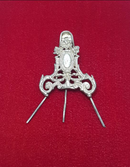 ANTİKA ART NOUVEAU ALPAKA RESİMLİK - KARTVİZİTLİK