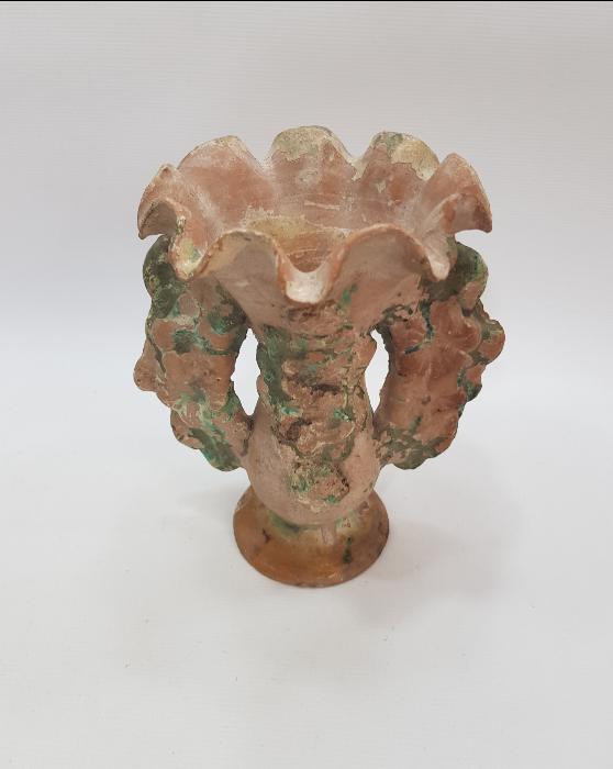 ANTİKA ÇANAKKALE SERAMİK VAZO 