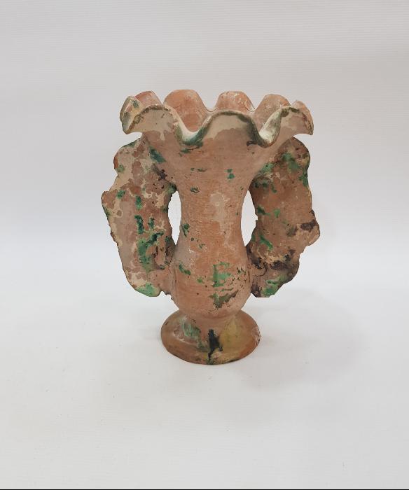 ANTİKA ÇANAKKALE SERAMİK VAZO 