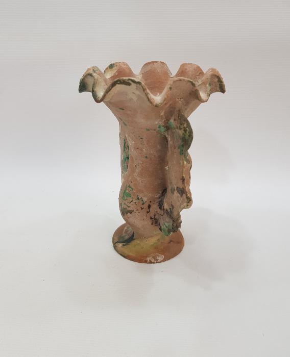 ANTİKA ÇANAKKALE SERAMİK VAZO 