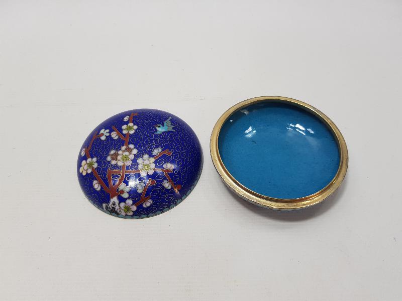 ANTİKA CLOISENNE MİNELİ KUTU