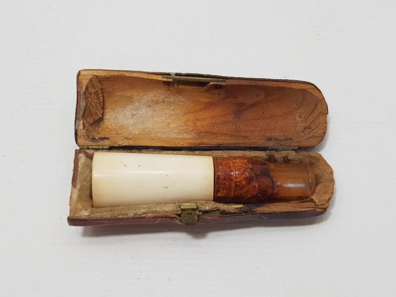 ANTİKA DAMLA KEHRİBAR AĞIZLIK 