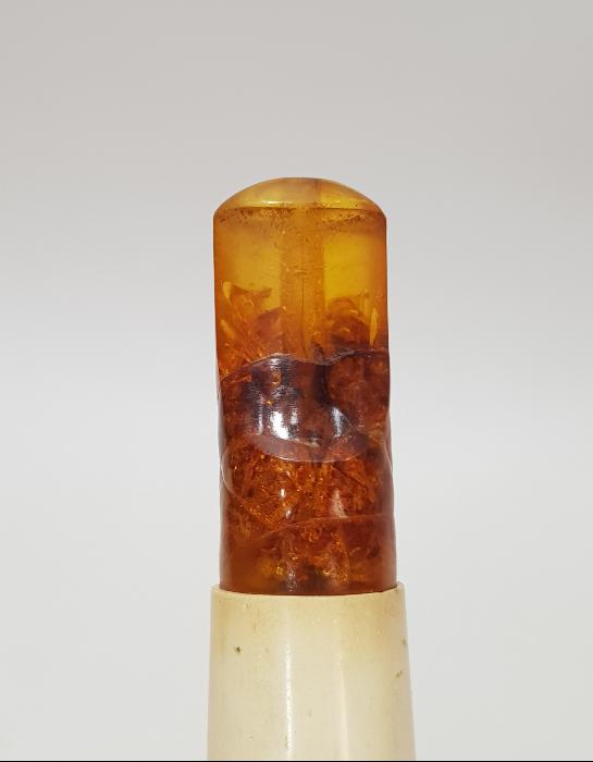 ANTİKA DAMLA KEHRİBAR AĞIZLIK 