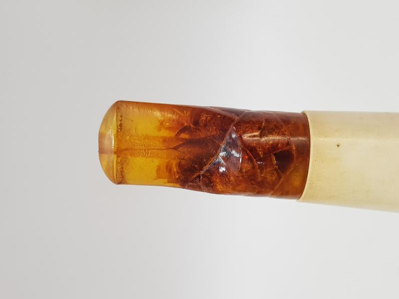 ANTİKA DAMLA KEHRİBAR AĞIZLIK 