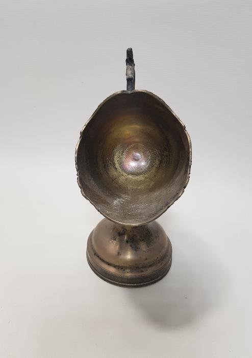 ANTİKA GÜMÜŞ KAPLAMA ŞEKERLİK VE KEPÇESİ