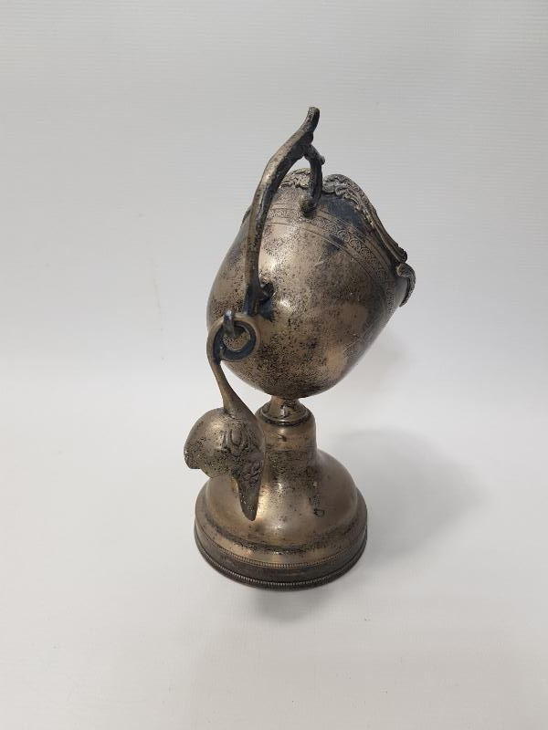 ANTİKA GÜMÜŞ KAPLAMA ŞEKERLİK VE KEPÇESİ