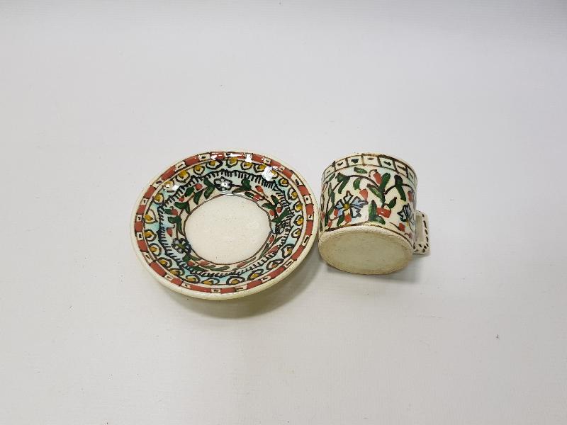 ANTİKA KÜTAHYA KAHVE FİNCANI