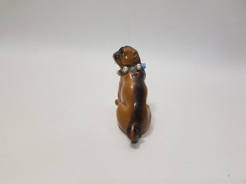 ANTİKA PORSELEN KÖPEK BİBLOSU