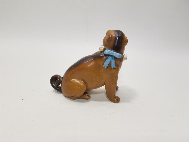 ANTİKA PORSELEN KÖPEK BİBLOSU