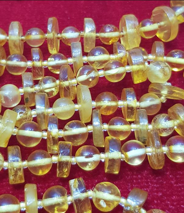 DAMLA KEHRİBAR GERDANLIK VE BİLEKLİK